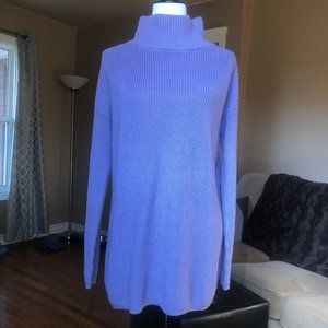 Lord&Taylor Cotton-Blend Ribbed  Sweater NWT